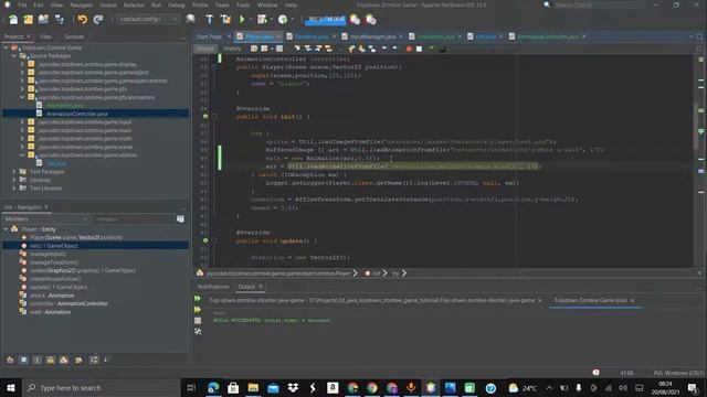 Java 2D Top Down Zombie Game Tutorial - 28 Animation Controller [REMASTERED] смотреть онлайн