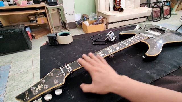 รื้อดูสิ Schecter C-1 Custom FR ข้างในมีอะไรบ้าง смотреть онлайн