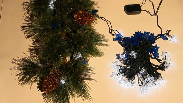 LD 41 32 Гирлянда светодиодная Звезды Mister Christmas зеленый; цветной смотреть онлайн