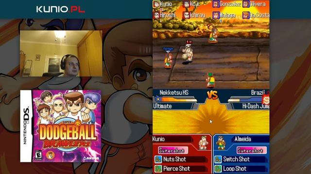 LET'S PLAY #30 Super Dodgeball Brawlers [Nintendo DS] смотреть онлайн
