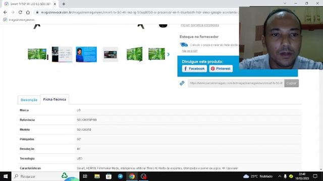 Smart TV 50” 4K LED LG 50UQ8050 AI Processor - Wi-Fi Bluetooth HDR Alexa Google Assistente 3 HDMI смотреть онлайн
