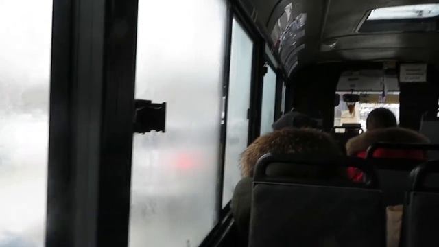 Поездка на автобусе Hyundai County LWB (РЗГА) В 897 РМ 73 по маршруту №103 Ульяновск. (10.01.2021) смотреть онлайн