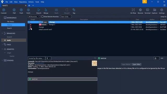 Sourcetree Git - Was ist Git Merge und wie funktioniert das Mergen? смотреть онлайн