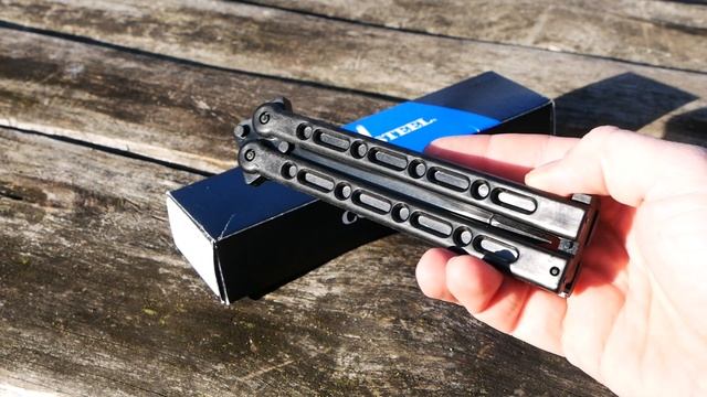 Тренировочный нож COLD STEEL FGX BALISONG. смотреть онлайн