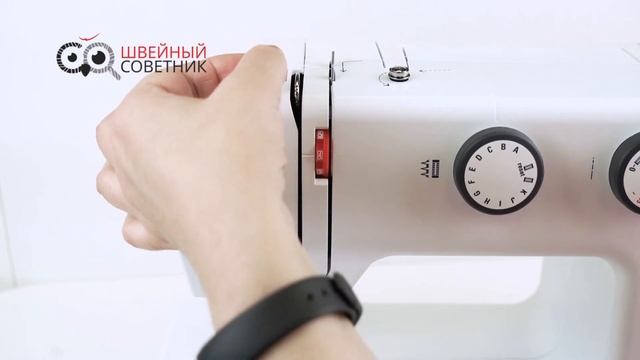 Bernina bernette B35 -Заправка нити. Часть 2 смотреть онлайн