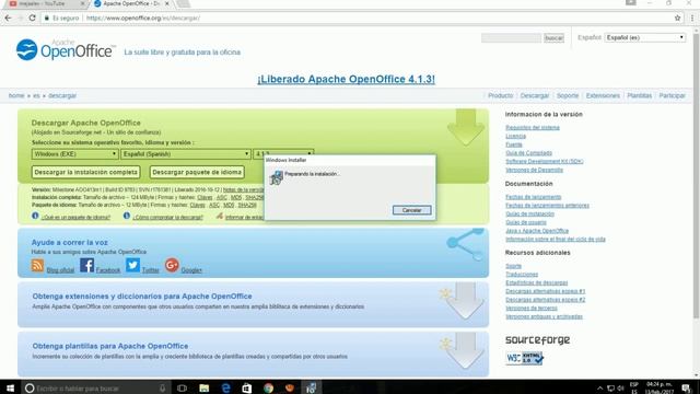 Cómo descargar OpenOffice gratis ultima versión смотреть онлайн