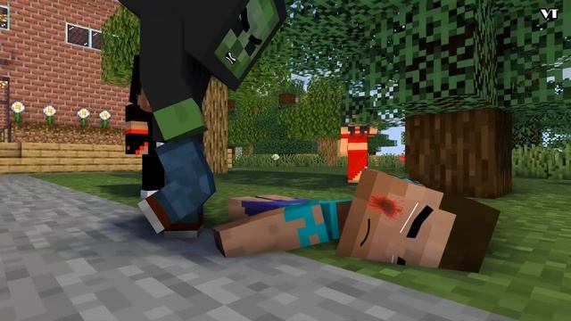 Steve Sad Life 1 - Last Birthday Cake ( Minecraft Story ) : Minecraft Animation Life смотреть онлайн