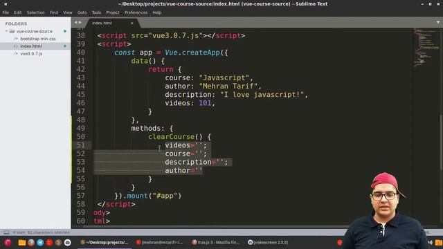 ۰۰۷ - متدها در ویو جی اس - آموزش vue.js 3 смотреть онлайн