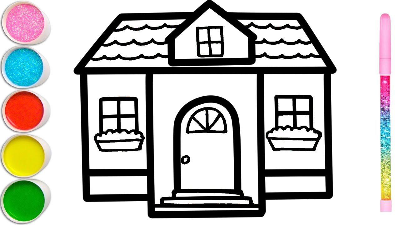 How to draw a house for children смотреть онлайн