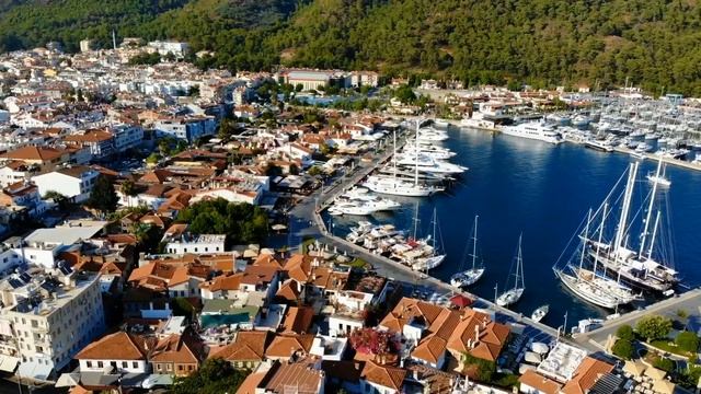 Мармарис с высоты птичьего полета смотреть онлайн