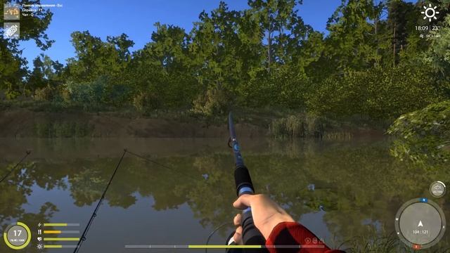 Русская рыбалка 4 - река Вьюнок - Язь на фидер смотреть онлайн