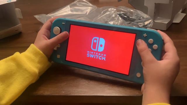 Myles Does An Unboxing Of A Nintendo Switch Lite
