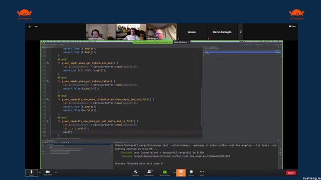 Test-Commit-Revert in Rust with Phil Markgraf - March 2021 смотреть онлайн