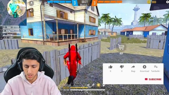 Gyan Gaming Challenge Me For 4 Vs 4 Clash Squad ?Best Comeback Must watch - Garena Free Fire смотреть онлайн