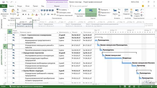 Бесплатный курс по Microsoft Project 2016 Урок 3 Навигация по рабочей области смотреть онлайн
