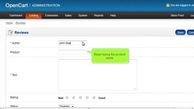 How to manage product reviews and ratings in OpenCart смотреть онлайн