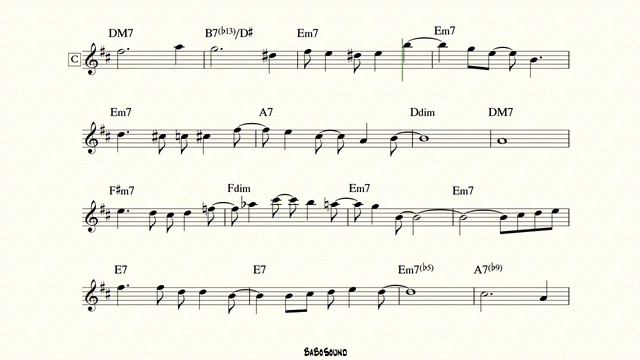 Chega De Saudade (No More Blues) Backing Track For Piano & Guitar (BPM 145) смотреть онлайн