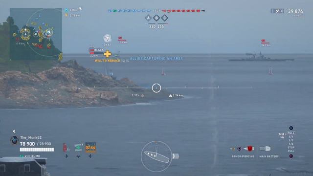 Izumo MasterClass | World of Warships: Legends смотреть онлайн