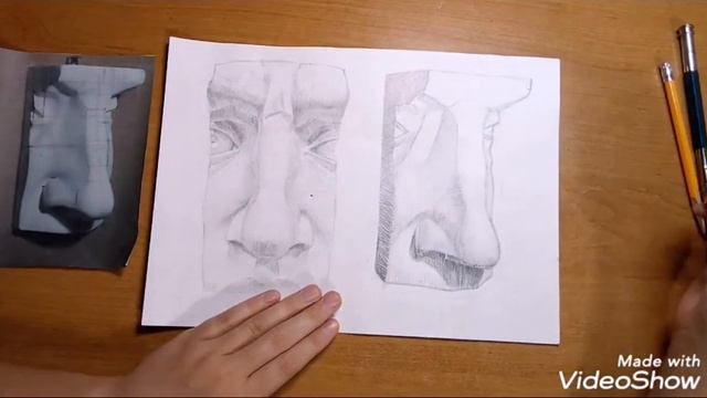 ЧАСТЬ 2 |Академический рисунок носа | Как нарисовать нос карандашами| Shturtc Valen смотреть онлайн