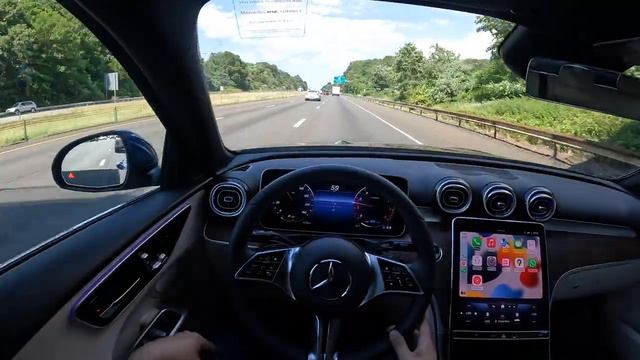 2022 Mercedes C Class POV Drive - How Does The New C Class Drive? смотреть онлайн