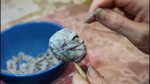 Кукла из папье-маше. Часть 1