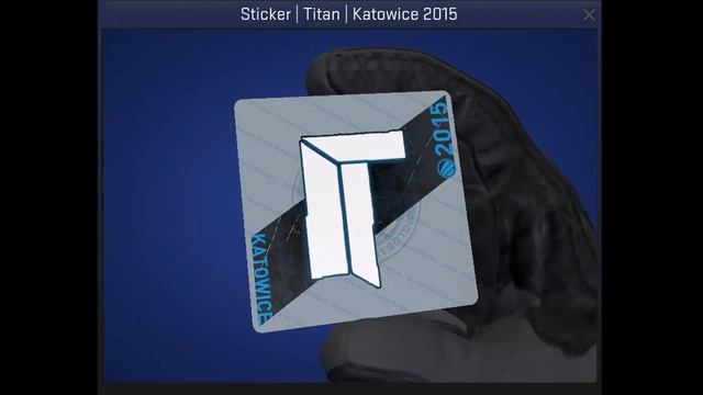 Titan Sticker Katowice 2015 CSGO смотреть онлайн