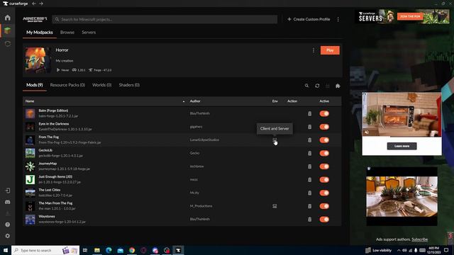 How To Create Your Own Minecraft Modpack On Curseforge