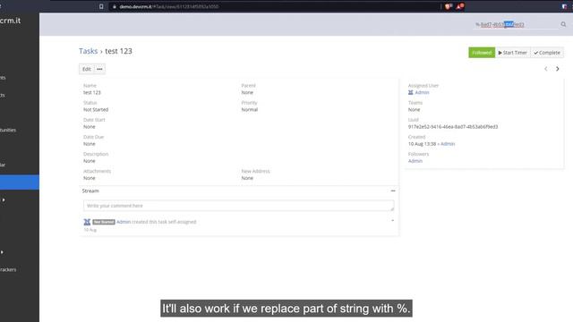 How to use global search in EspoCRM смотреть онлайн