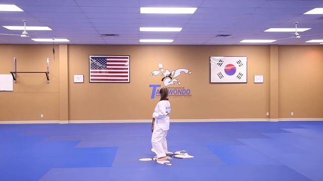 How to Perform the White Belt Form (Chon-Ji) смотреть онлайн