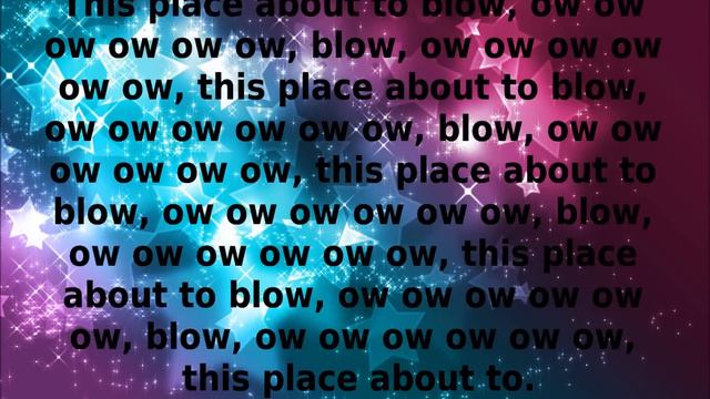 Kesha Blow Lyrics