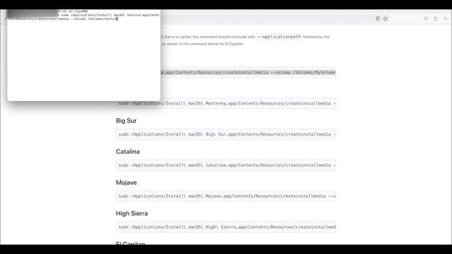 macOS Install USB Creation for Installing on a Mac or Hackintosh смотреть онлайн