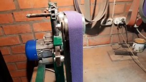 Гриндер ленточный "72, самодельный(короткий обзор)