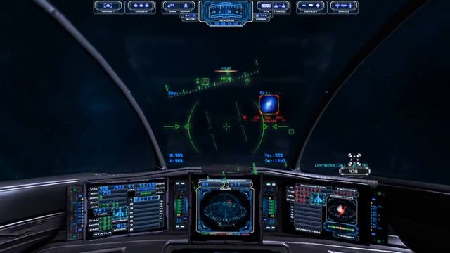 Evochron Mercenary: F-16 style HUD смотреть онлайн