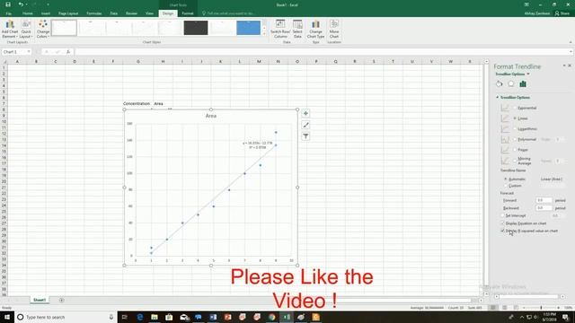 How to Extrapolate a Graph in Excel смотреть онлайн