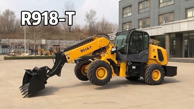 Телескопические погрузчики Rippa обзор моделей и производства