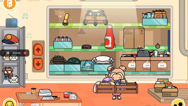 дом для кроликов в тока бока и и новые одежда для кроликов 1часть