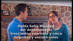 Разговорный испанский по диалогам. Урок 2