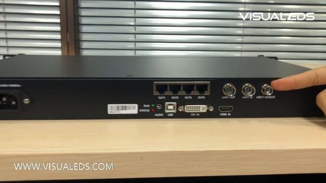 Novastar MCTRL600 LED sending Box смотреть онлайн
