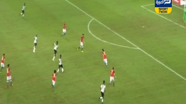 محاولة خطيرة لمنتخب غانا أمام مرمى الحضري смотреть онлайн