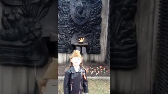 Стихотворение "Родина Мать" - Читает Анастасия Геращенко. смотреть онлайн