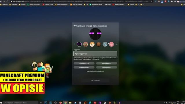 Jak założyć konto w Minecraft? Jak zarejestrować darmowe konto w Minecraft.net? смотреть онлайн