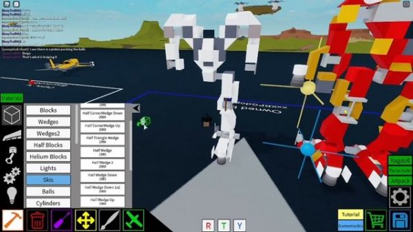 Roblox- Plane Crazy [TUTORIAL] How To Build A Iron Man Hulkbuster Mech Suit!