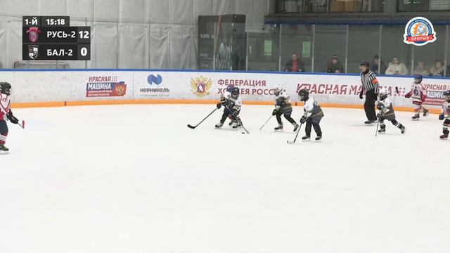 Русь-2 - Балашиха-2, 03 февраля 2024. Юноши 2017 год рождения. Турнир Прорыв смотреть онлайн