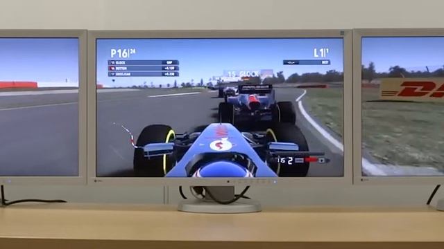 GeForce GTX TITAN 3-way SLI：F1 2012@8034x1440 смотреть онлайн