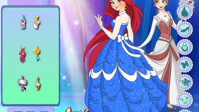 Холодное сердце принцесса Эльза Одевалка (Frozen Elsa Dress up) смотреть онлайн