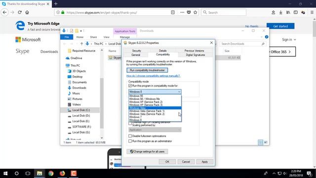 Fix Skype Installation Problem on Windows 10. Please install skype from the windows store for the смотреть онлайн