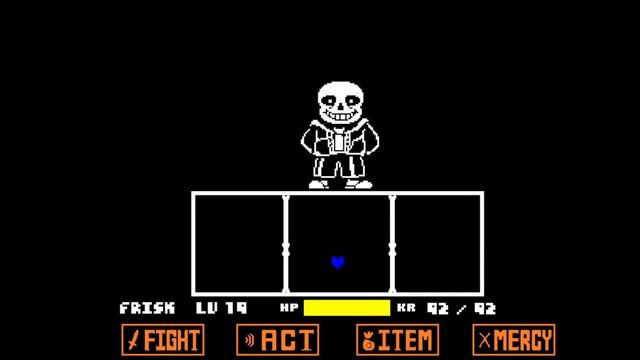 Undertale hardmode Sans fight by FDY failed смотреть онлайн