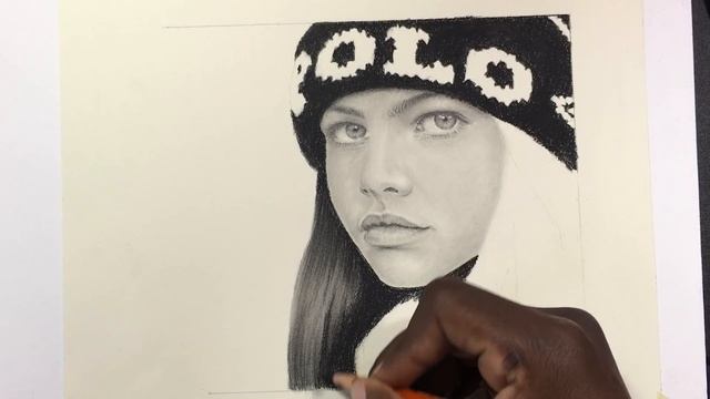 DRAWING REALISTIC HAIR (NO TIMELAPSE) смотреть онлайн