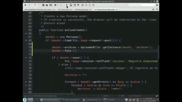 Clase 16 Taller de Yii Framework смотреть онлайн