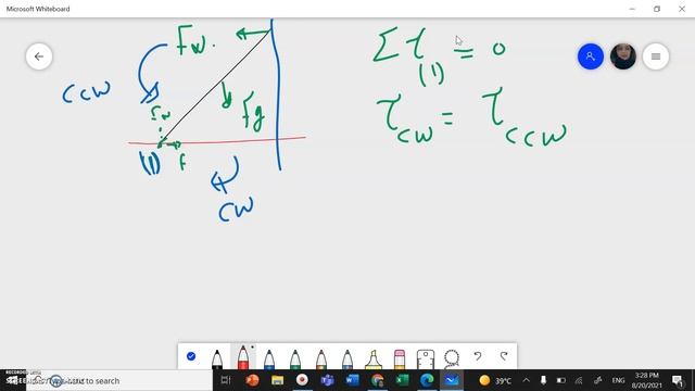 IB Physics-Optional B-Qc#16- Torque- A ladder placed against a wall смотреть онлайн